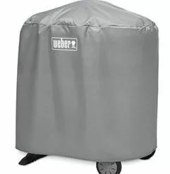Weber Standardöverdrag - Q Serien Med Vagn Eller Ställning - Black