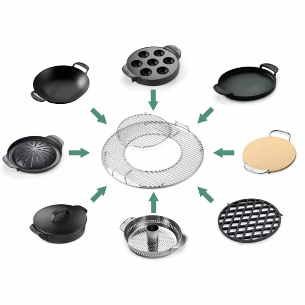 Weber Original Gourmet BBQ System Gallerlyftare 4 Weber Original Gourmet BBQ System Gallerlyftare - Bild 2