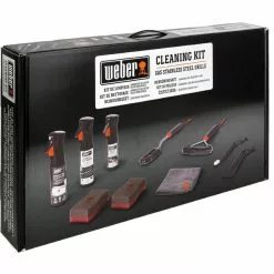Weber Rengöringskit Till Gasolgrill I Rostfritt Stål -Billig Weber Butik weber rengoeringskit til gasgrill i rustfrit staal 18283 51341 3